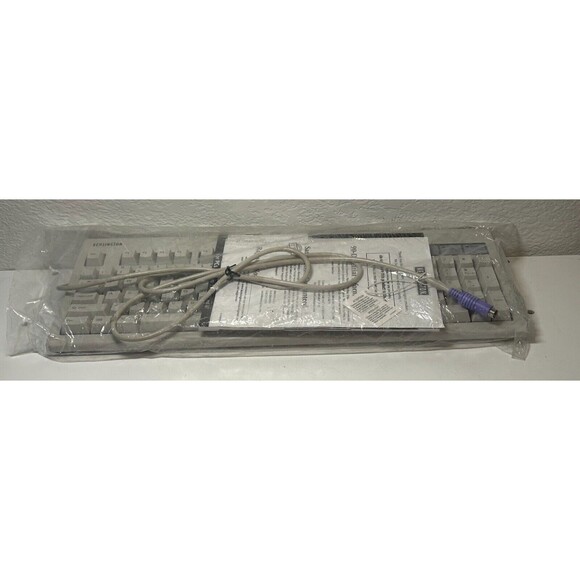 KENSINGTON 64340 A KEYBOARD-IN-A-BOX PS/2 KEYBOARD BRAND NEW w/Tags Perfect Cond - Picture 1 of 7